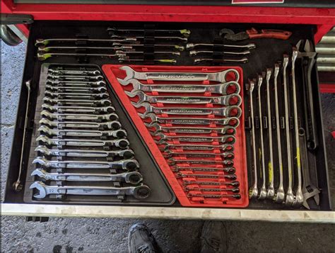 tool box wrench holders organizers